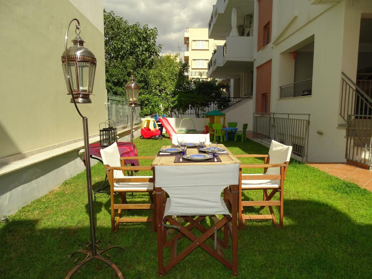 Dreamy Studio With Private Garden Athen Eksteriør bilde